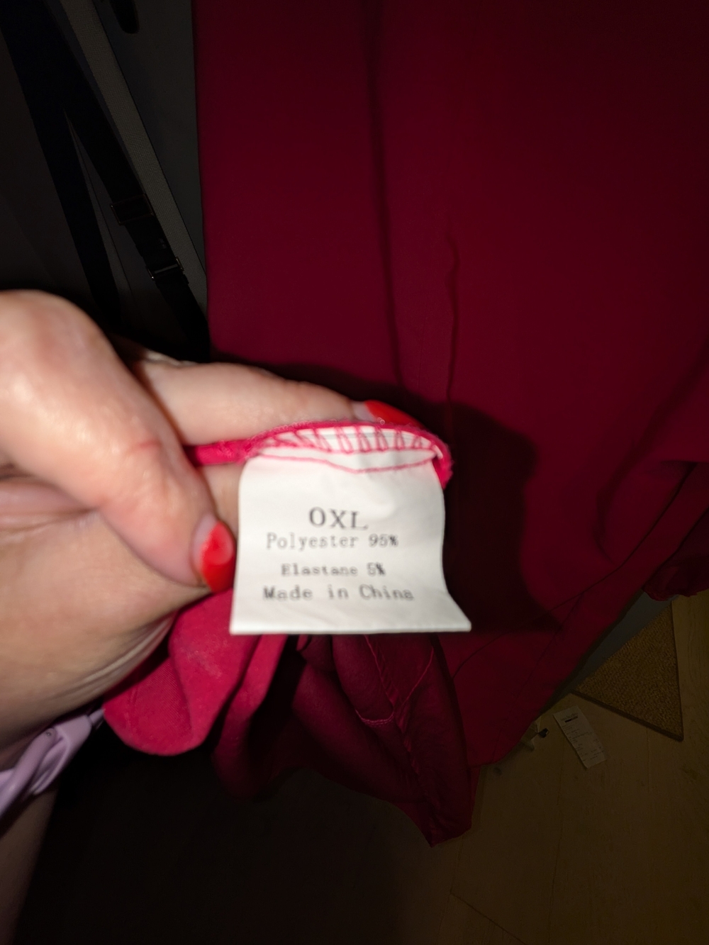 Women’s Pink V-Neck Swim Cover-Up Dress - Picture 2 of 4